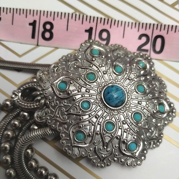 Multi Strand Tiered Necklace - Picture 15 of 16